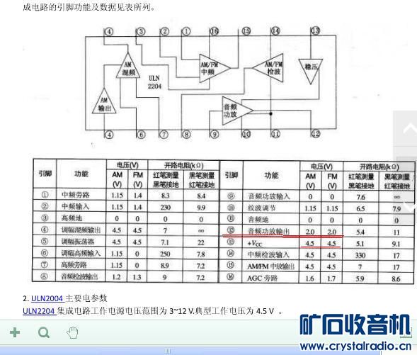 求ULN2204内部结构电路图插图